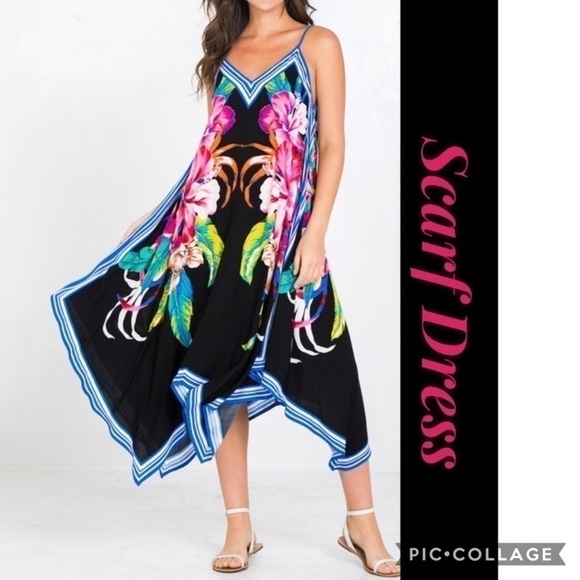 Blu Trends Dresses & Skirts - Beautiful & Comfy Scarf Dress